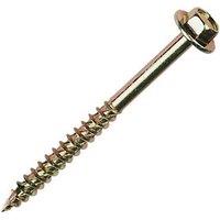 TurboCoach Hex Flange Coach Screws M6 x 90mm 100 Pack (46700)