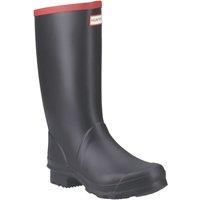 Hunter Argyll Short Knee Size 9 Black Non Safety Wellies (467XW)
