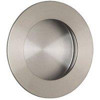 Eurospec Circular Flush Pull Handle 78mm Satin Stainless Steel (4685P)