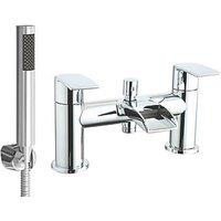 ETAL Water Deck Mounted Bath Shower Mixer Tap Polished Chrome (468KG)