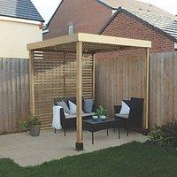 Forest 6' 6" x 6' 6" (Nominal) Flat Timber Pergola (468KT)