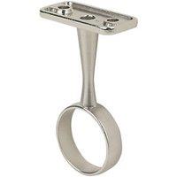 Smith & Locke Round Centre Bracket Brushed Nickel 25mm (4694V)