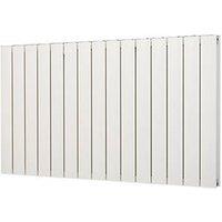 Glow 600mm x 1045mm 4508BTU White Horizontal Designer Radiator (4699F)