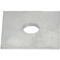 Timco Carbon Steel Square Plate Washers M12 x 3mm 100 Pack (470KG)