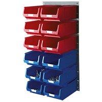 Barton TP2 12 PC Single-Sided Storage Bin Kit 457mm x 946mm (47108)