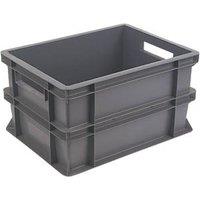 Barton 20Ltr 300mm x 400mm x 220mm Grey Euro Container (47126)