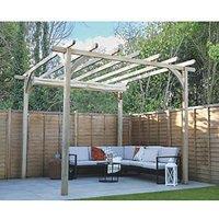 Forest Ultima 12' x 12' (Nominal) Flat Timber Pergola (471JN)