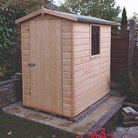 Shire 6' x 4' (Nominal) Apex Shiplap T&G Timber Shed (471TJ)