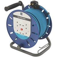 Masterplug HDCT4513BQ/4-XD 13A 4-Gang 45m Cable Reel 240V (47295)