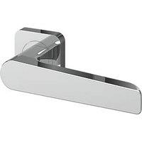 Smith & Locke Hanveg Door Handle Pair Polished Chrome (472FK)