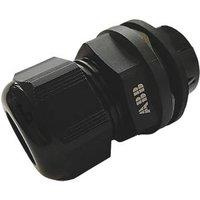 ABB Plastic Quick-Connect Cable Glands 32.2mm Black 5 Pack (472JK)