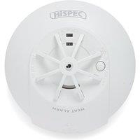 Hispec Fast Fix HE/FF Mains Interlinked Heat Alarm (472RG)