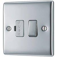 British General Nexus Metal 13A Switched Fused Spur Polished Chrome (473FT)
