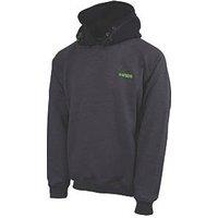 Apache Kingston Hooded Sweatshirt Grey/Black Large 25" Chest (473HW)