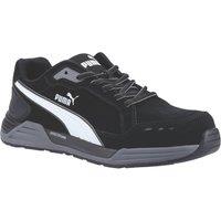 Puma Airtwist Low S3 Size 12 Black Water-Resistant Safety Trainers (473XG)