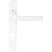 Mila ProLinea Type A Lever Door Handles Pair White (4740G)
