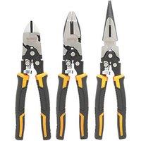 DeWalt Compound Action Pliers Set 3 Pcs (4742P)