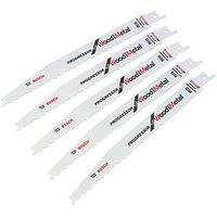 Bosch S 3456 XF Progressor Multi-Material Reciprocating Saw Blades 200mm 5 Pack (474FW)