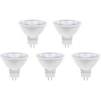 LAP GU5.3 MR16 LED Light Bulb 210lm 2W 5 Pack (475PP)