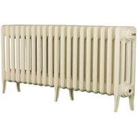 Arroll 460mm x 1114mm 3517BTU Cream Cast Iron 4 Column Radiator (4761F)