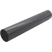 FloPlast MiniFlo Round Downpipes Anthracite Grey 50mm x 2m 6 Pack (478YE)