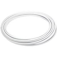 Hep2O HXX25/15W Push-Fit Polybutylene Barrier Coil Pipe 15mm x 25m White (4791F)