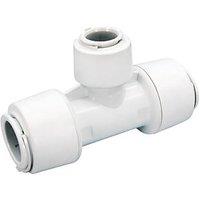 FloPlast FloFit+ Plastic Push-Fit Reducing Tee 28mm x 28mm x 22mm (479RG)