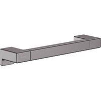 Hansgrohe Straight Household Grab Rail Brushed Black Chrome 348mm (480VG)