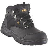 Site Onyx Size 8 Black Waterproof Steel Toe Cap Safety Boots (48132)