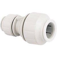 JG Speedfit Plastic Push-Fit Reducing Couplers 22mm x 15mm 5 Pack (48133)