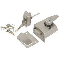ERA BS Night Latch Satin Nickel 60mm Backset (48212)