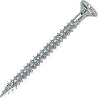 Turbo Silver PZ Double-Countersunk Multipurpose Screws 5mm x 50mm 200 Pack (48282)