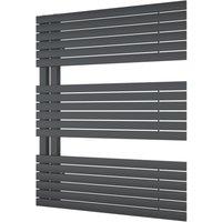 Ximax Watson Open 765mm x 600mm 1382BTU Anthracite Vertical Towel Radiator (482YE)