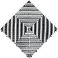 Swisstrax Ribtrax Pro Interlocking Floor Tiles Pearl Silver 19mm 25 Pack (482YU)