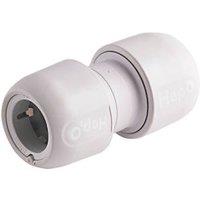 Hep2O Plastic Push-Fit Equal Coupler 22mm (4834F)
