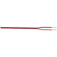 Time Black/Red 24 Strand Speaker Cable 25m Coil (483JY)
