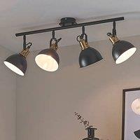 Quay Design Orion Bar 4-Light Spotlight Matt Black (483VG)