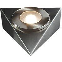 Robus Royal Triangular LED Cabinet Light Brushed Chrome 2.5W 210lm (484KR)