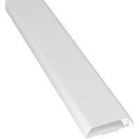 D-Line PVC White TV Cable Cover 60mm x 15mm x 1m (484RA)
