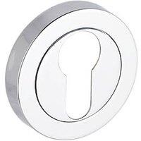 Smith & Locke Euro Escutcheon (Single) Polished Chrome 50mm (485HY)