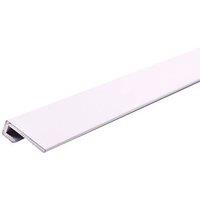 Multipanel Type F End Cap White 2450mm x 3mm (485JE)