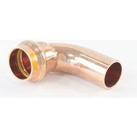 Conex Banninger B Press Gas Copper Press-Fit Adapting 90 Bends 22mm x 22mm 10 Pack (485TA)