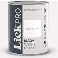 LickPro Max+ 1Ltr Purple 05 Matt Emulsion Paint (485TM)