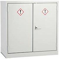 Barton 1-Shelf COSHH Cabinet Grey 915mm x 457mm x 915mm (485VV)