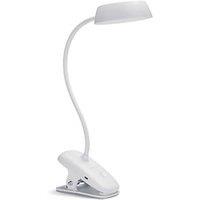 Philips DSK201 Rechargeable LED Clip-on Table Lamp White 3W 175lm (486JE)