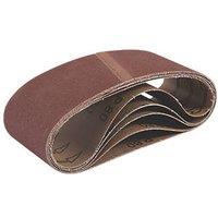 Titan 80 Grit Multi-Material Sanding Belts 457mm x 76mm 5 Pack (486PG)