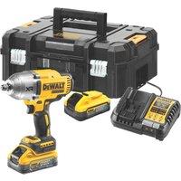 DeWalt DCF900H2T-GB 18V 2 x 5.0Ah Li-Ion PowerStack Brushless Cordless Impact Wrench (486RL)