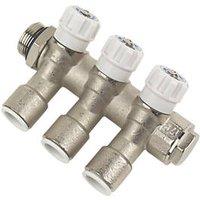 JG Speedfit 3 Port Modular Manifold Silver (48784)