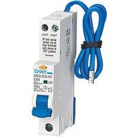 Chint NB3LEG-40 Series 40A 30mA Type A SP & N B Curve RCBO (487VG)