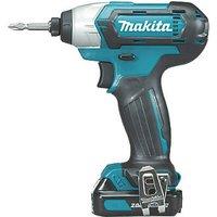 Makita TD110DWAE 12V 2 x 2.0Ah Li-Ion CXT Cordless Impact Driver (488FG)